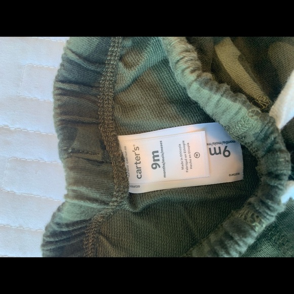 Carter’s Camo Baby Jogging Shorts - Picture 3 of 4